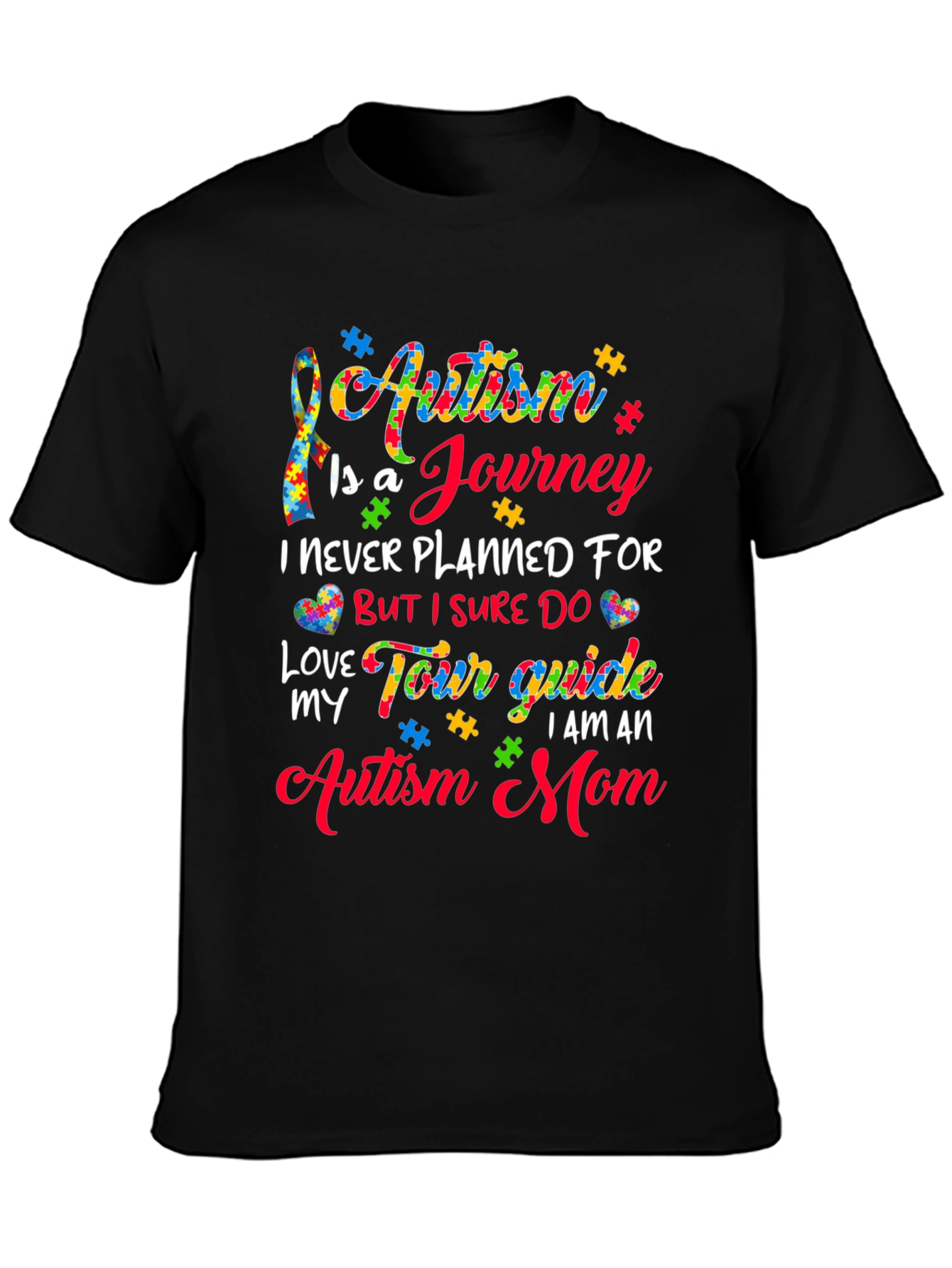 Autism Mom T-Shirt: A Colorful Journey of Love and Support