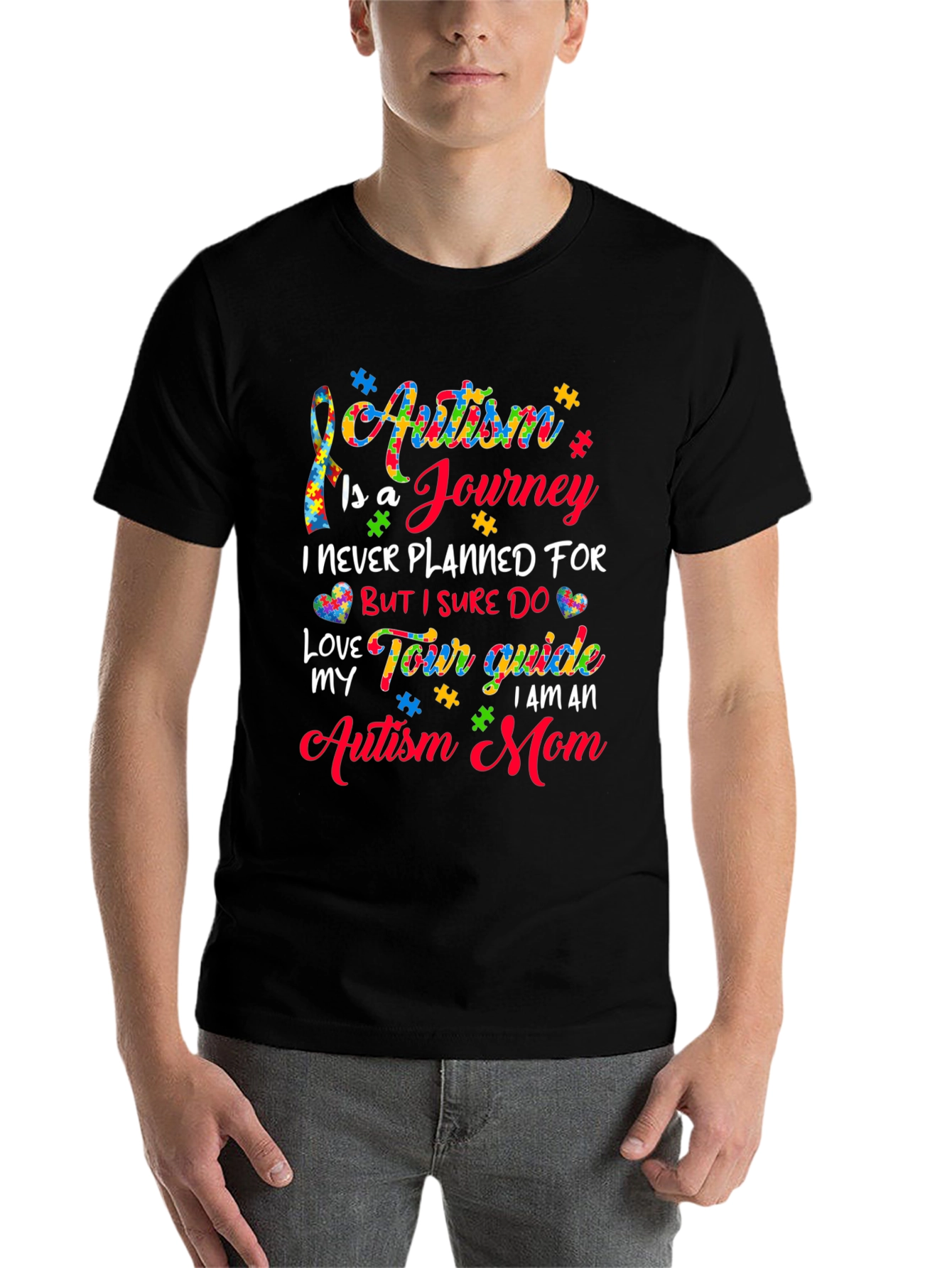 Autism Mom T-Shirt: A Colorful Journey of Love and Support