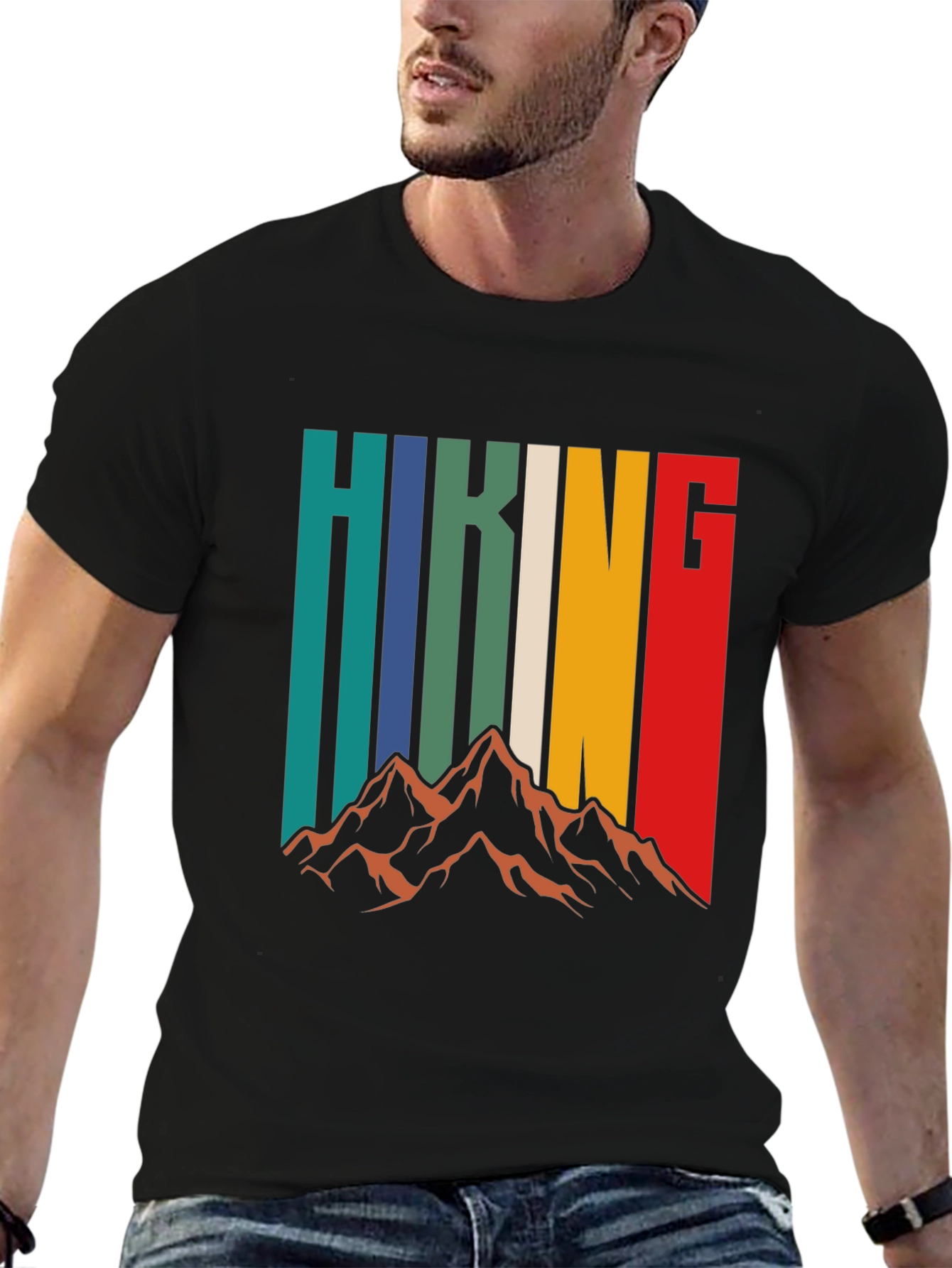 Hiking Adventure Retro Graphic T-Shirt