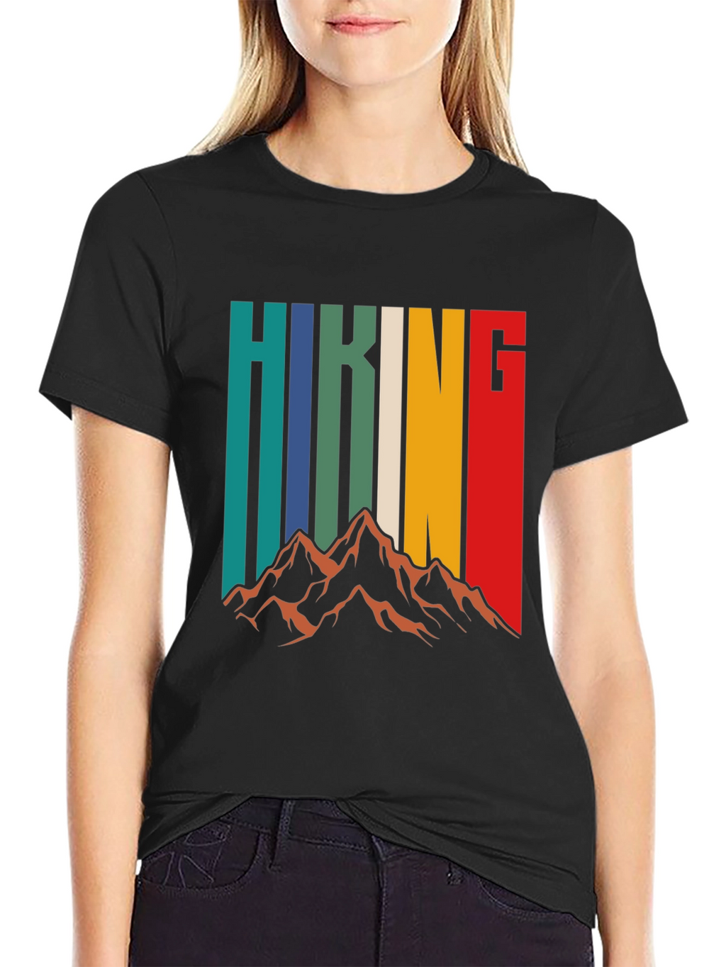 Hiking Adventure Retro Graphic T-Shirt