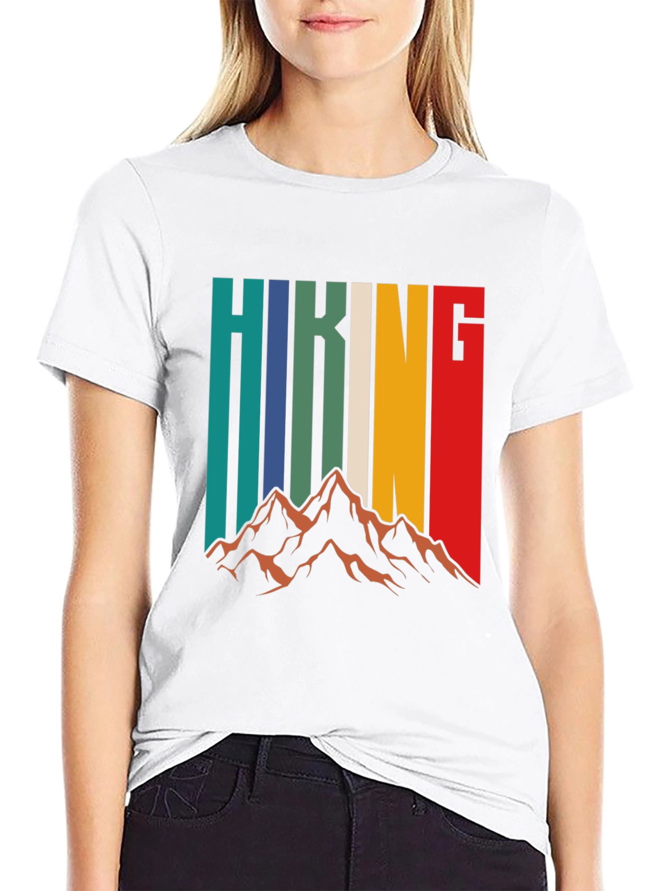 Hiking Adventure Retro Graphic T-Shirt