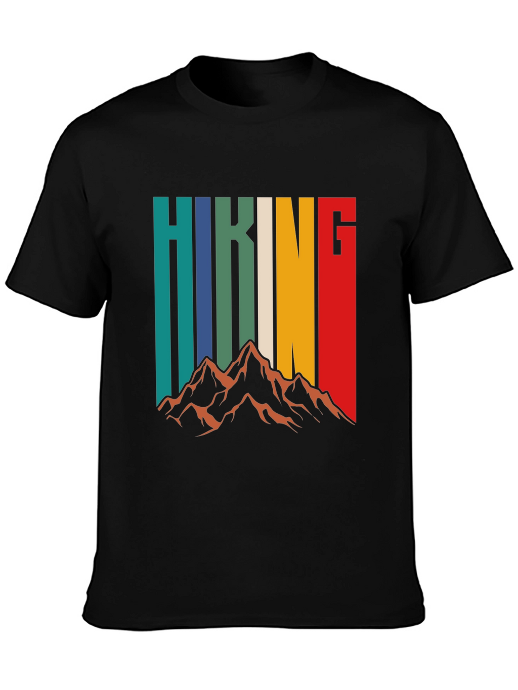 Hiking Adventure Retro Graphic T-Shirt