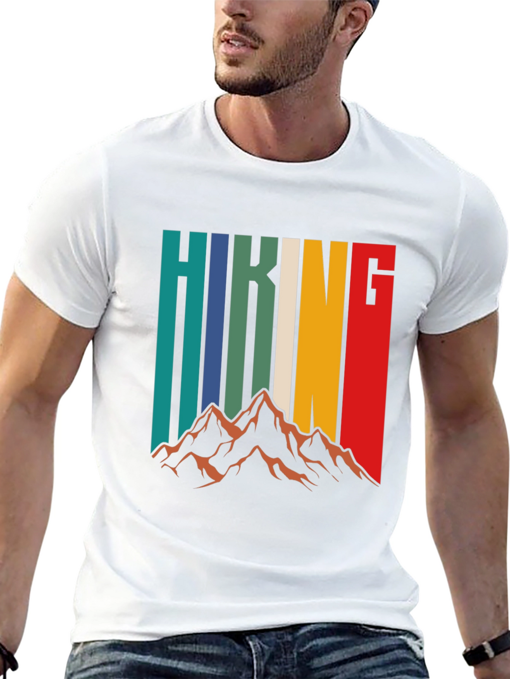 Hiking Adventure Retro Graphic T-Shirt