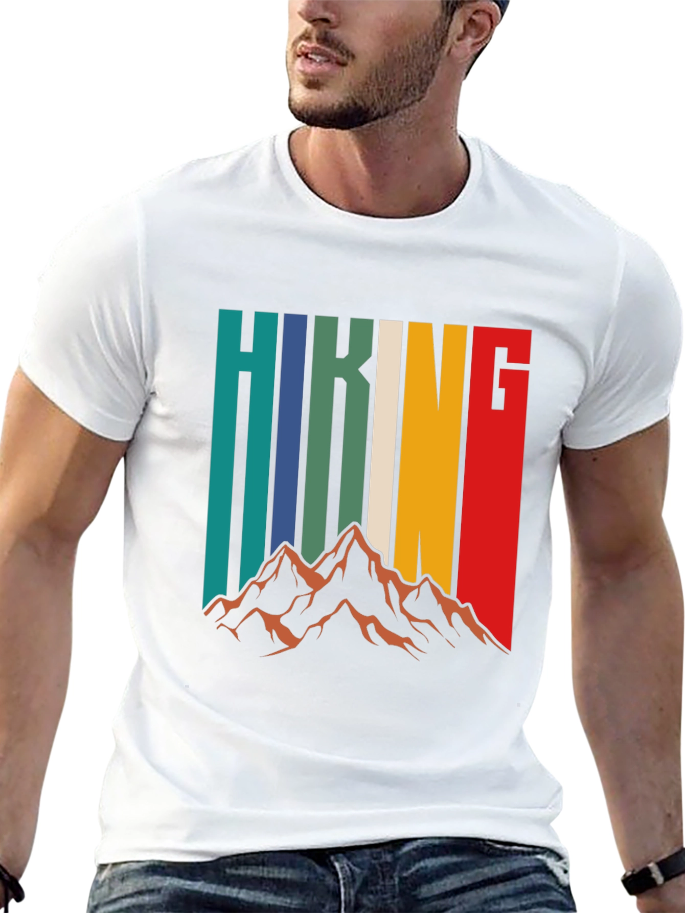 Hiking Adventure Retro Graphic T-Shirt