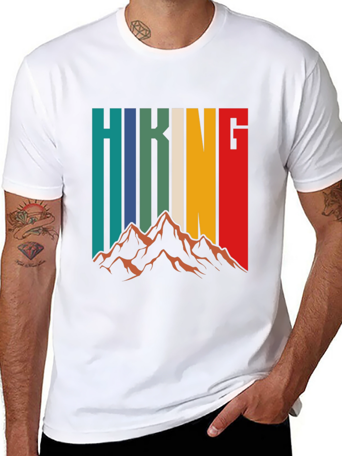 Hiking Adventure Retro Graphic T-Shirt