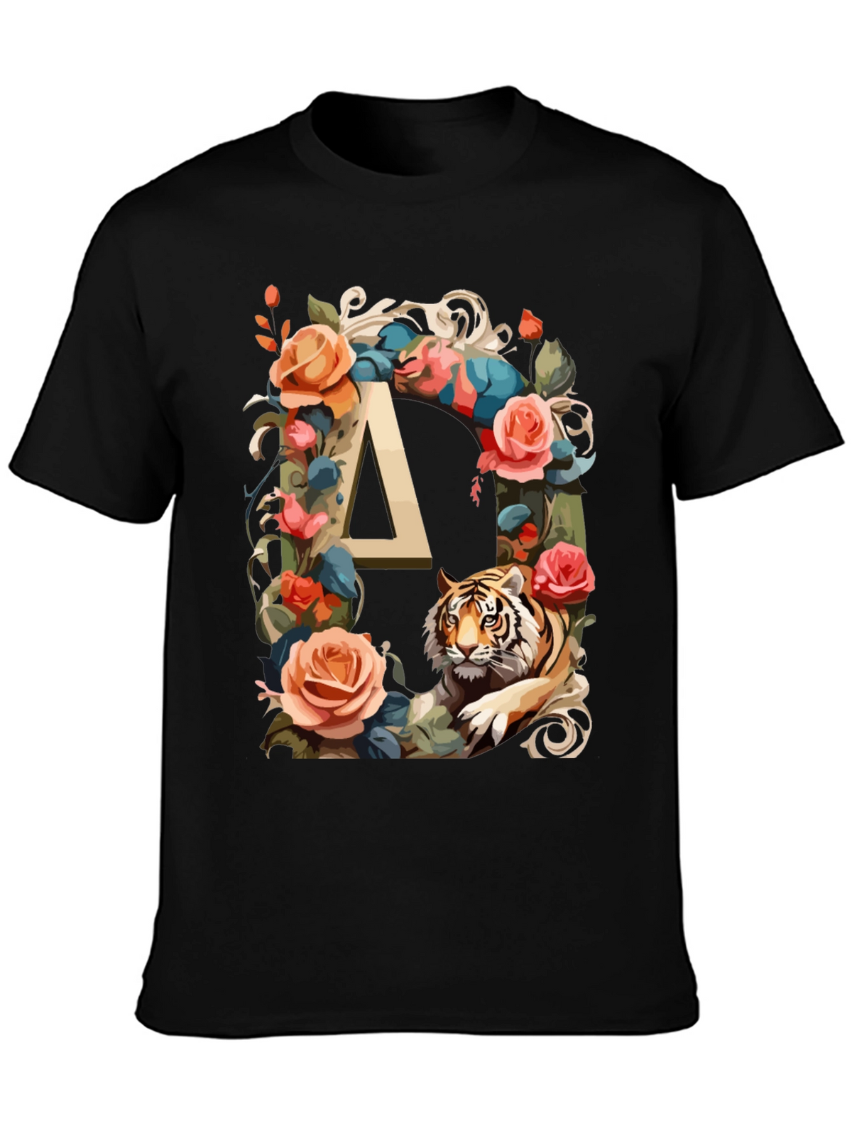 Floral Tiger Delta T-Shirt