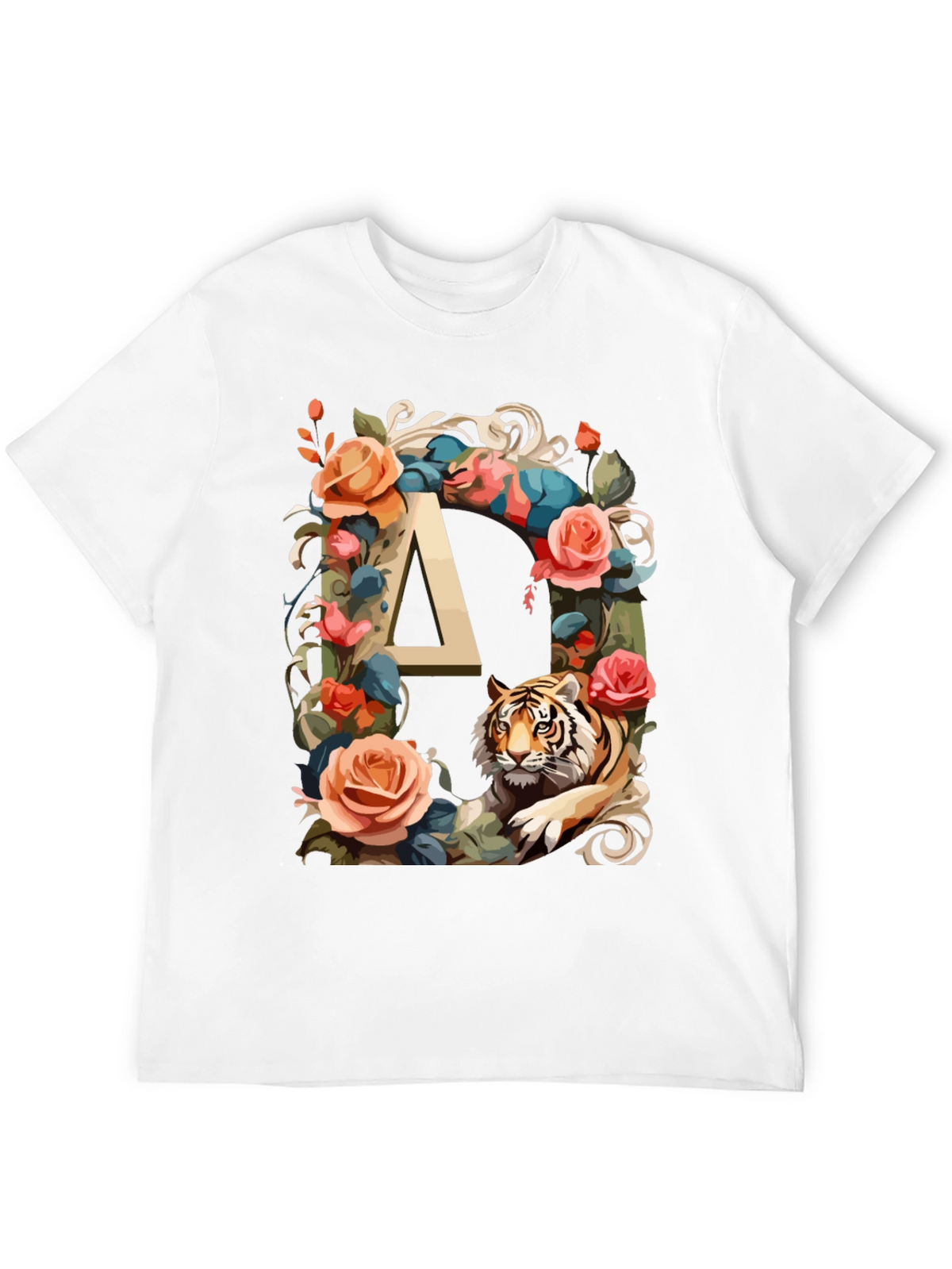 Floral Tiger Delta T-Shirt