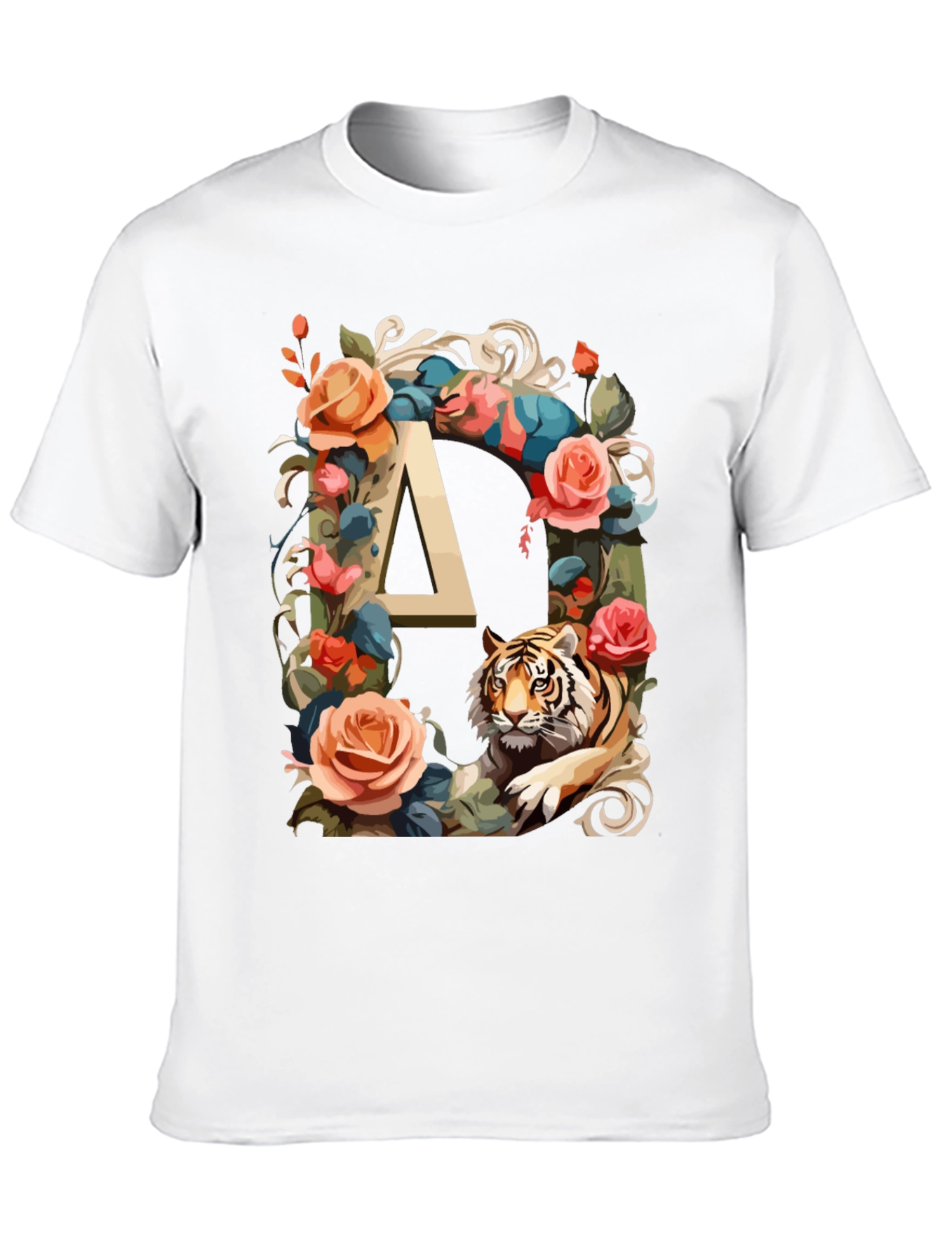 Floral Tiger Delta T-Shirt