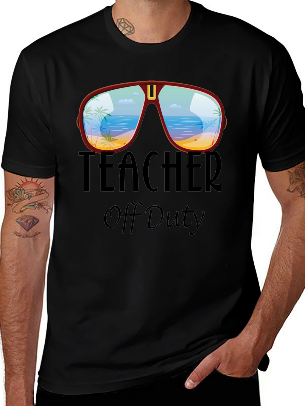 Teacher Off Duty Graphic Tee