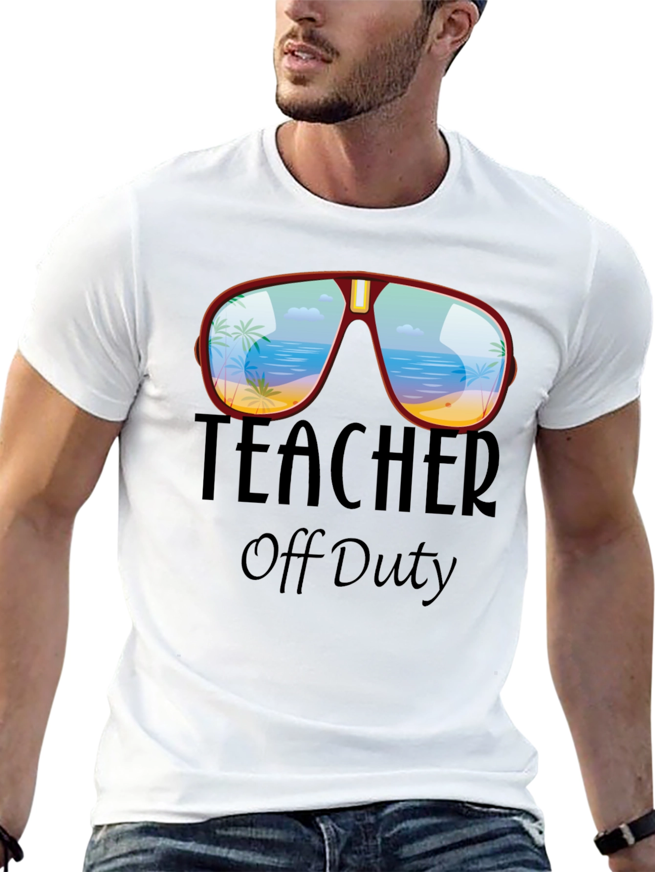 Teacher Off Duty Graphic Tee