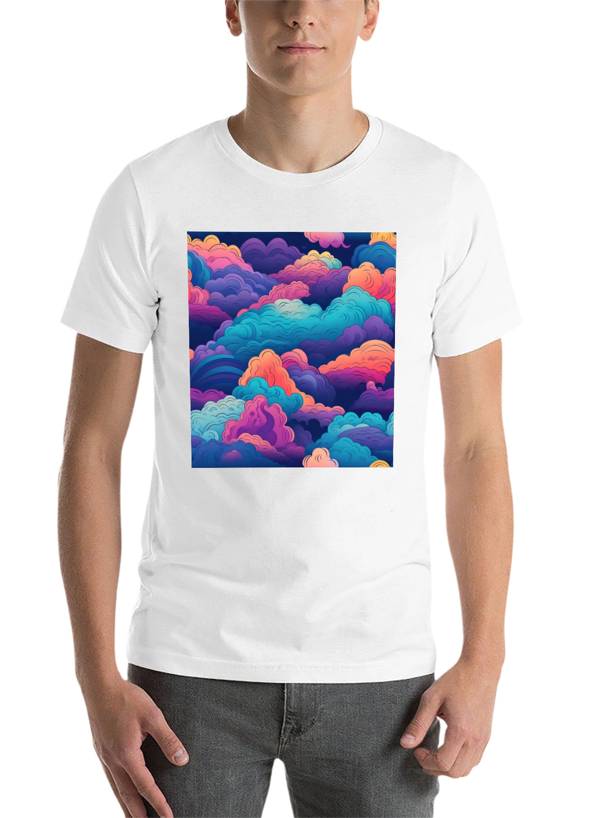 Cloudscape T-Shirt - Soft Cotton Graphic Tee
