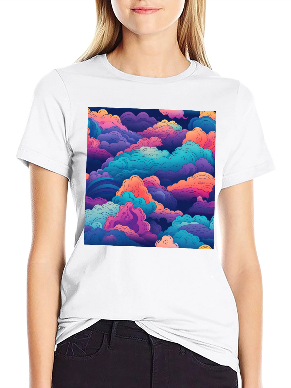 Cloudscape T-Shirt - Soft Cotton Graphic Tee