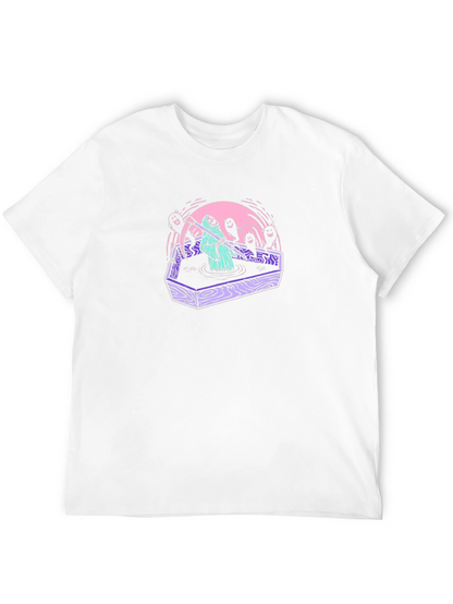 Grim Reaper Coffin Tee - Spooky Style