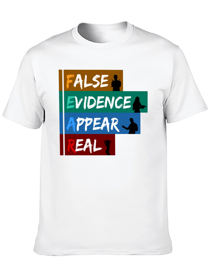 FEAR T-Shirt Funny Film TV Fan Tee
