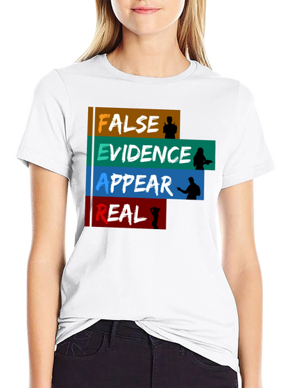 FEAR T-Shirt Funny Film TV Fan Tee