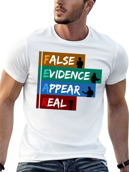 FEAR T-Shirt Funny Film TV Fan Tee
