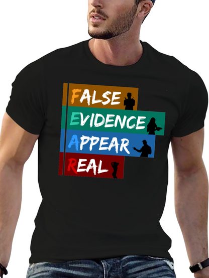 FEAR T-Shirt Funny Film TV Fan Tee