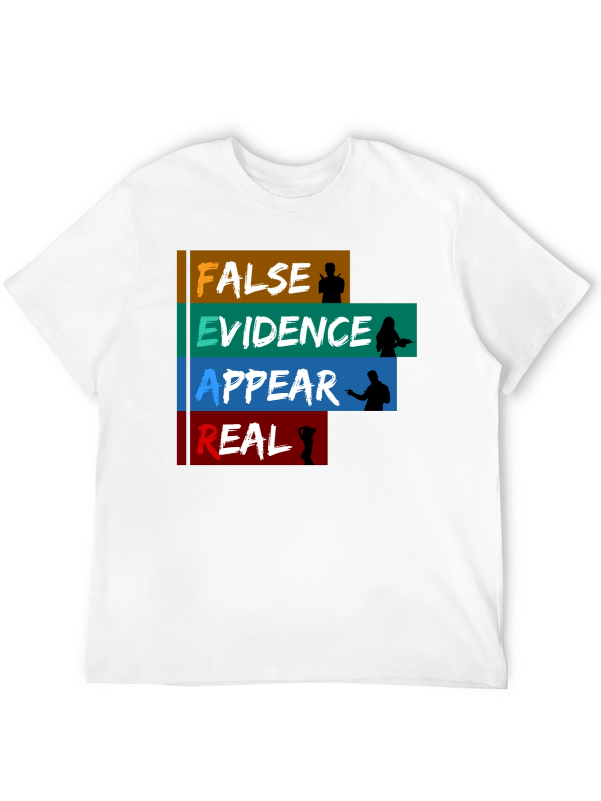 FEAR T-Shirt Funny Film TV Fan Tee