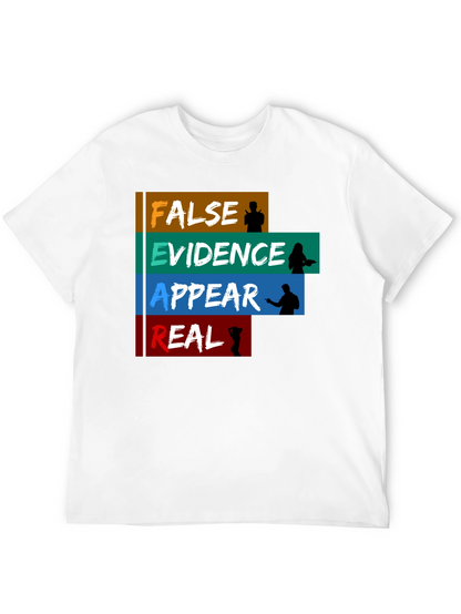 FEAR T-Shirt Funny Film TV Fan Tee