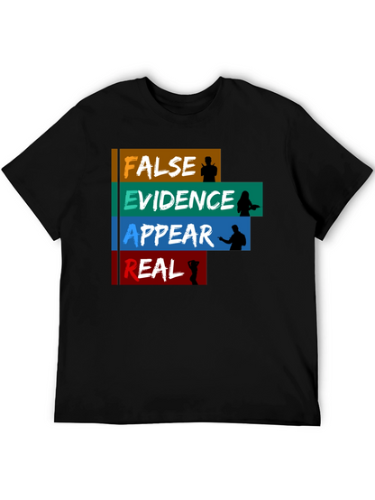 FEAR T-Shirt Funny Film TV Fan Tee