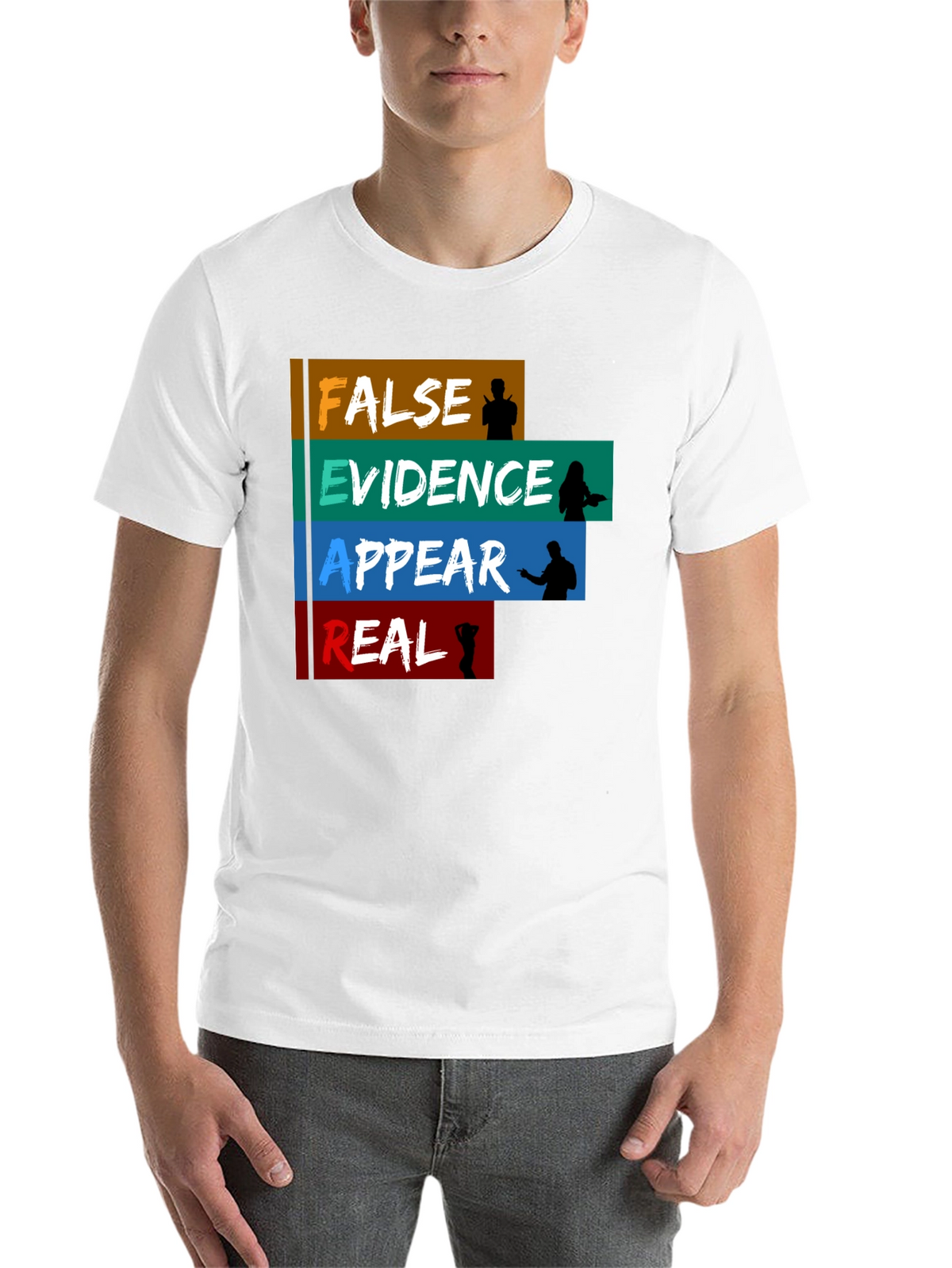 FEAR T-Shirt Funny Film TV Fan Tee