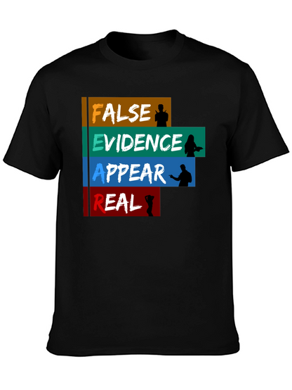 FEAR T-Shirt Funny Film TV Fan Tee