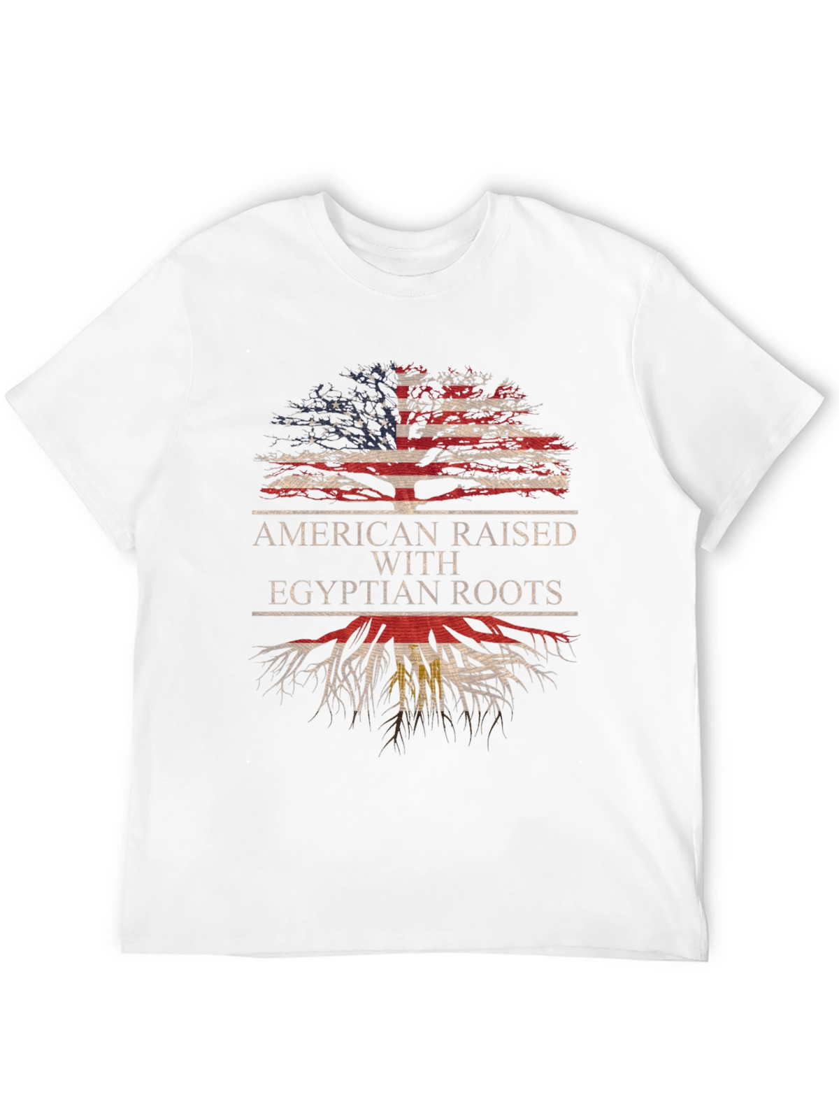 American Raised with Egyptian Roots T-Shirt