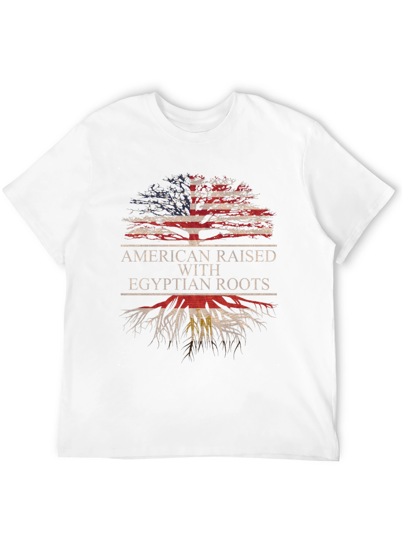 American Raised with Egyptian Roots T-Shirt