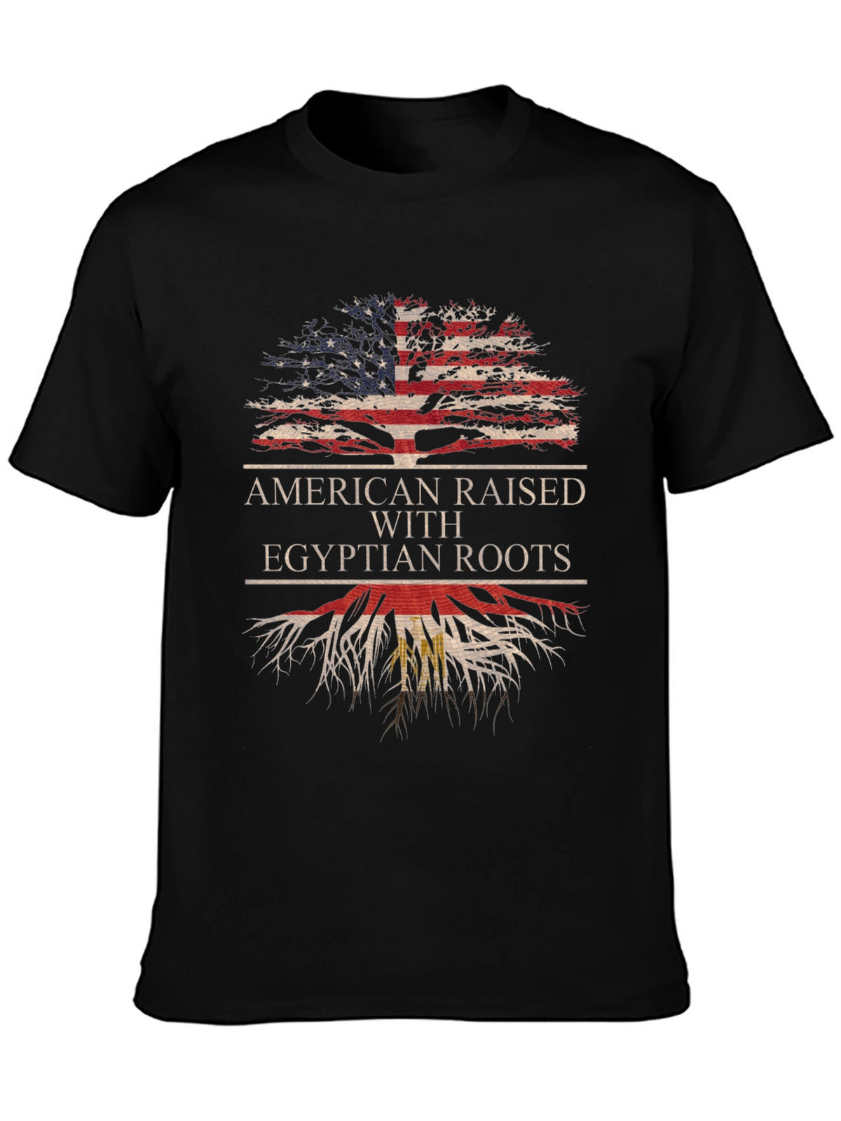 American Raised with Egyptian Roots T-Shirt