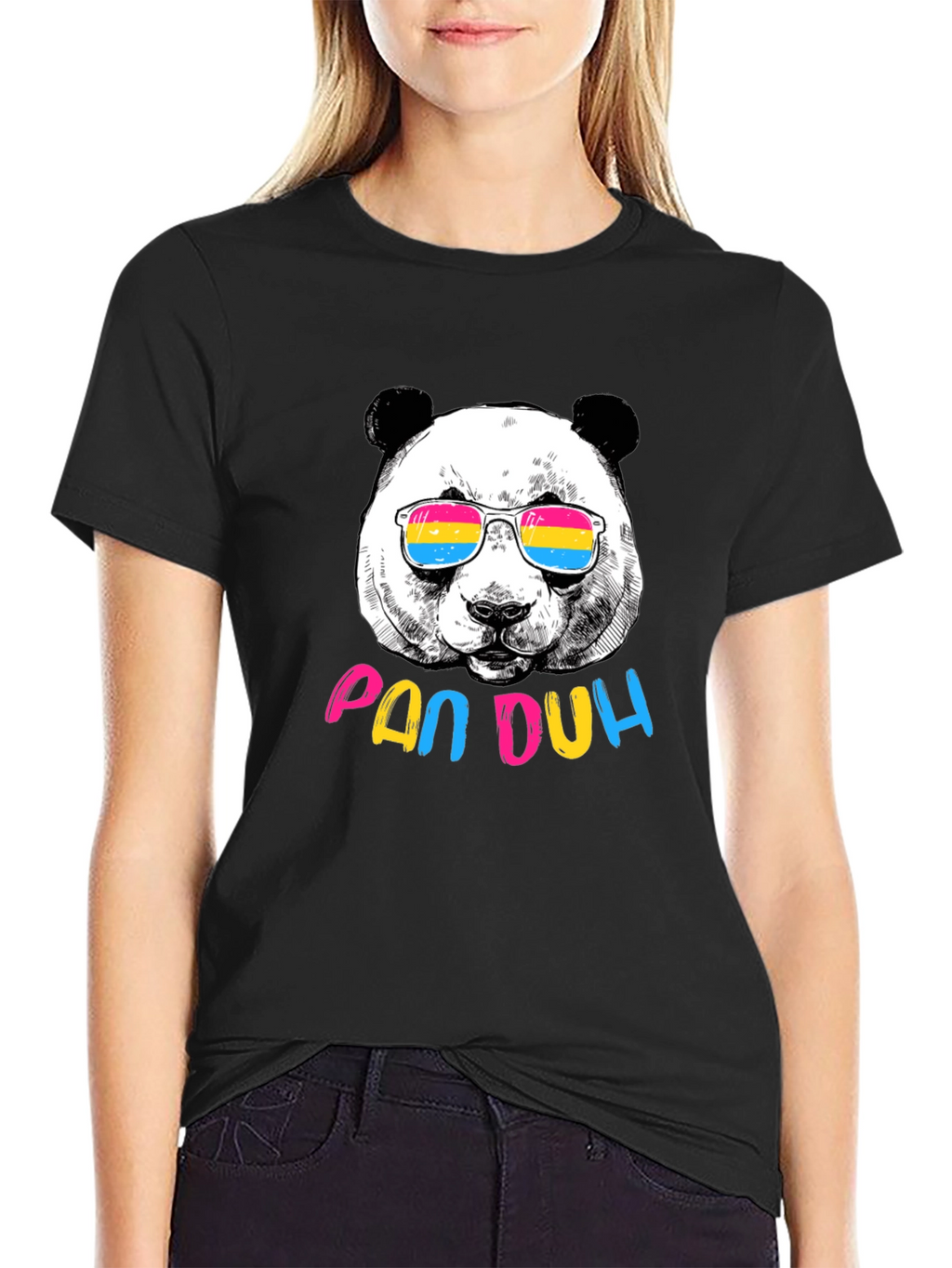 Pan Duh Panda T-Shirt - Stylish Graphic Tee