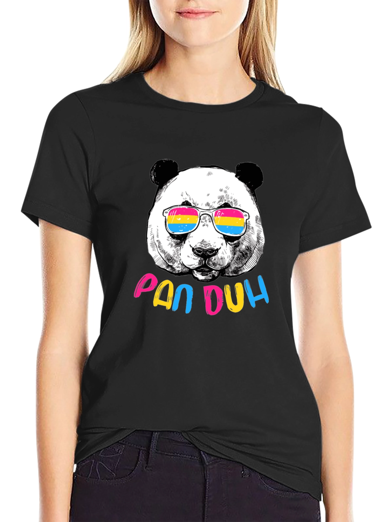 Pan Duh Panda T-Shirt - Stylish Graphic Tee