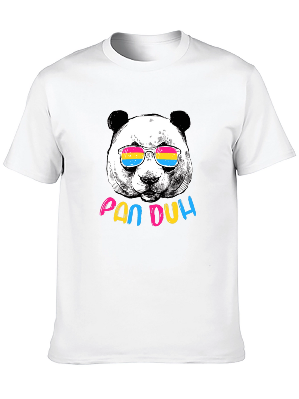 Pan Duh Panda T-Shirt - Stylish Graphic Tee