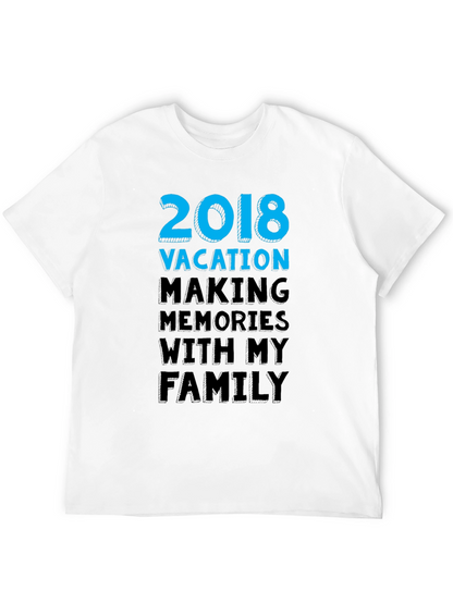 Vacation Memories T-Shirt - 2018 Family Trip Tee