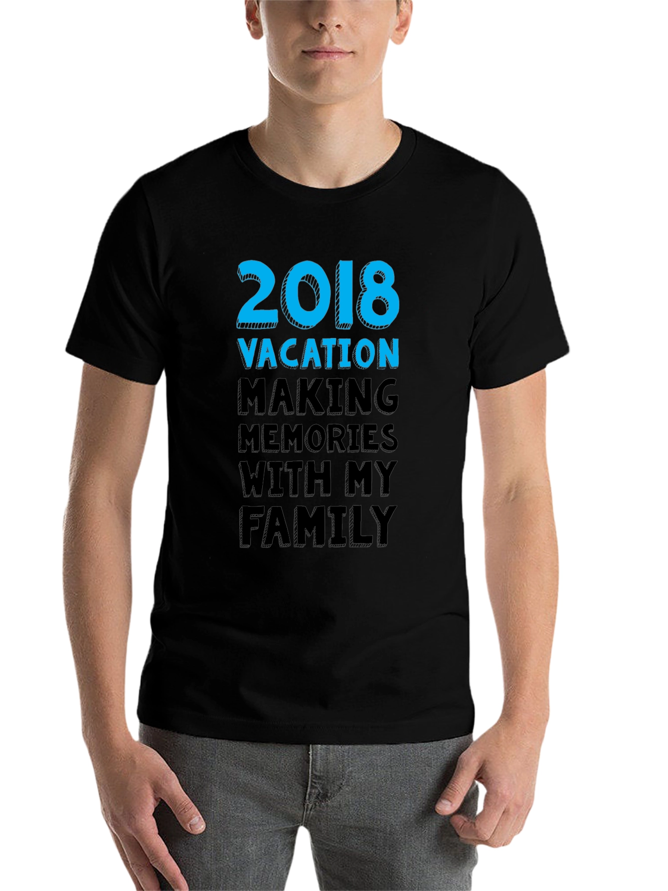 Vacation Memories T-Shirt - 2018 Family Trip Tee