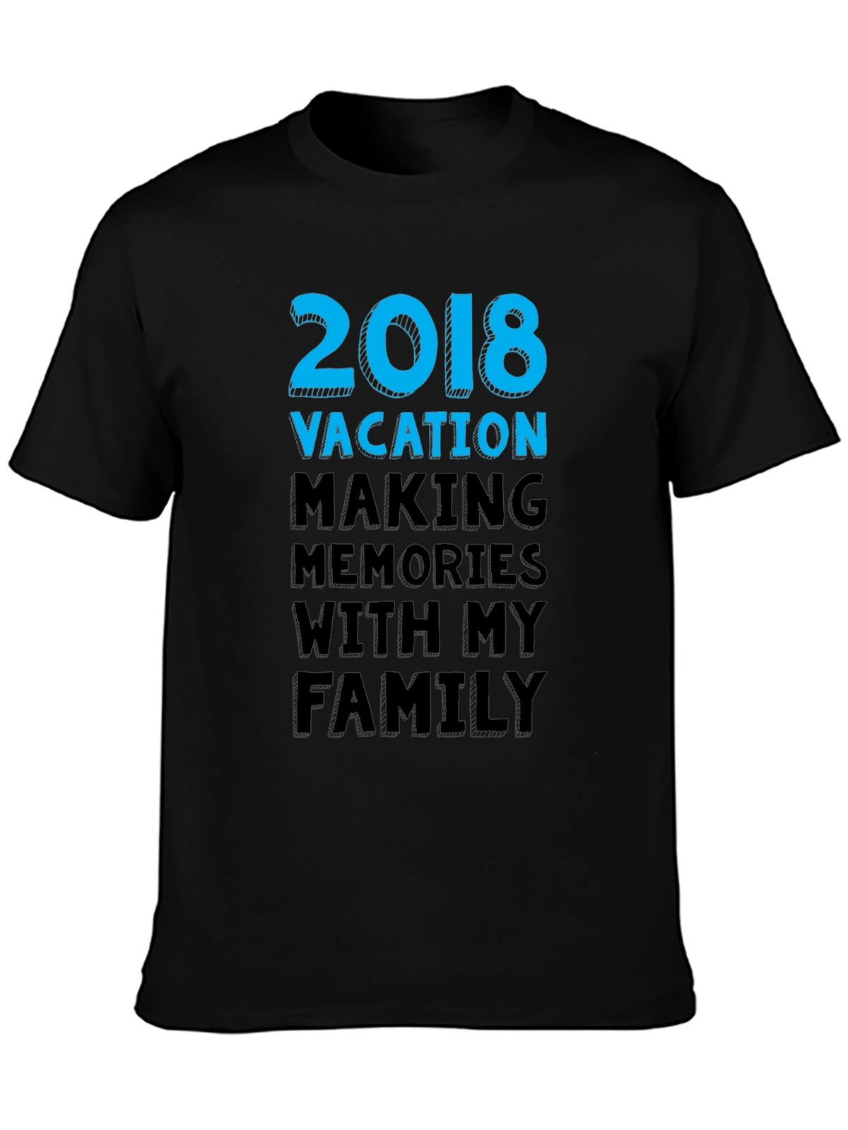 Vacation Memories T-Shirt - 2018 Family Trip Tee