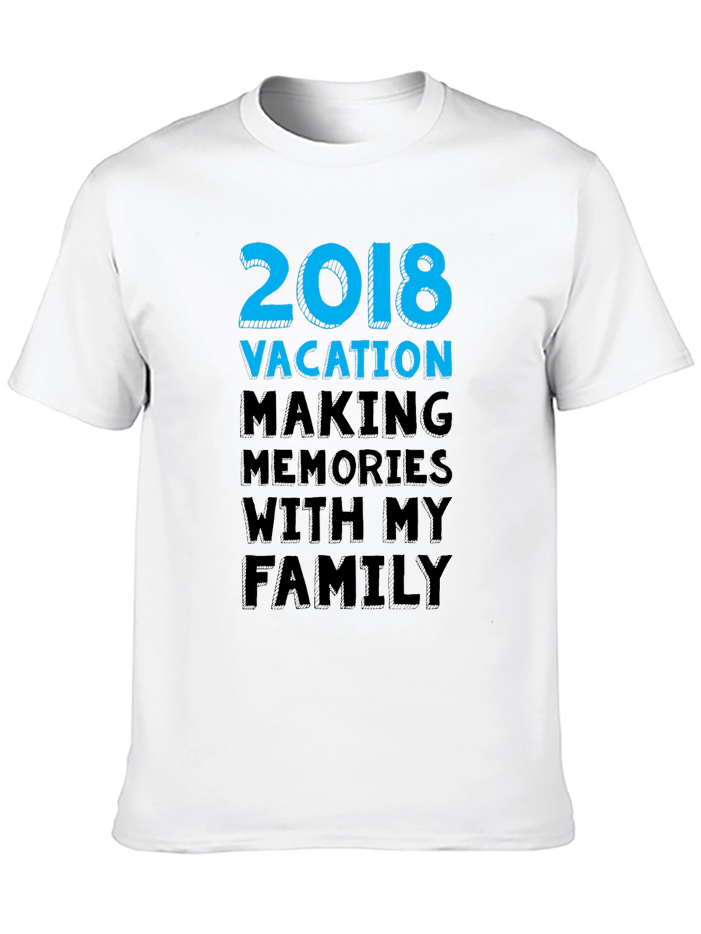 Vacation Memories T-Shirt - 2018 Family Trip Tee