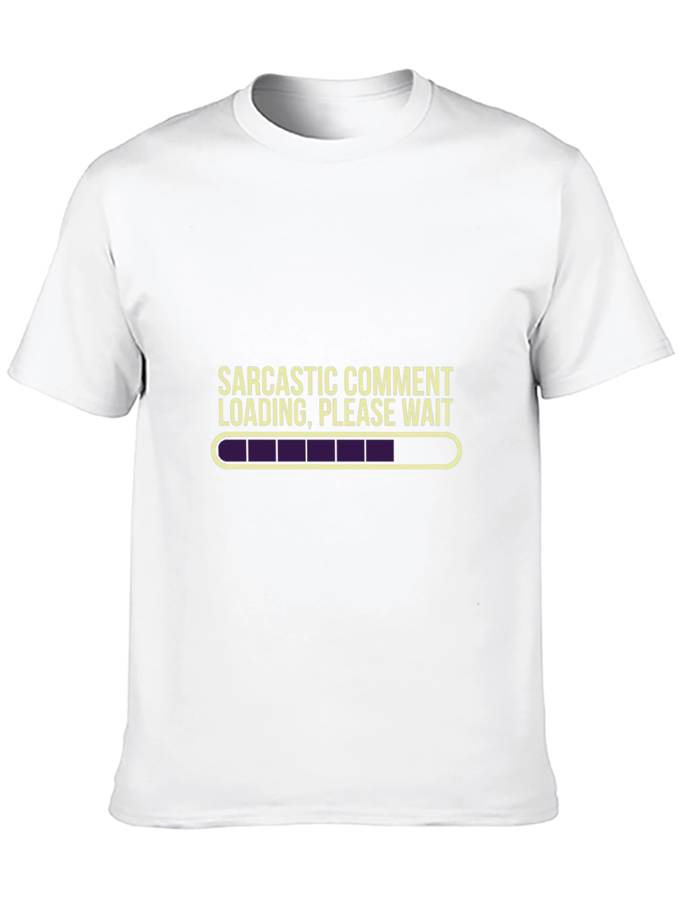 Sarcastic Comment Loading T-Shirt - Funny Novelty Tee