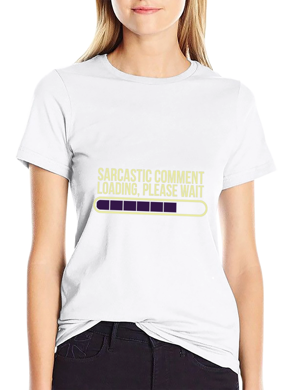 Sarcastic Comment Loading T-Shirt - Funny Novelty Tee
