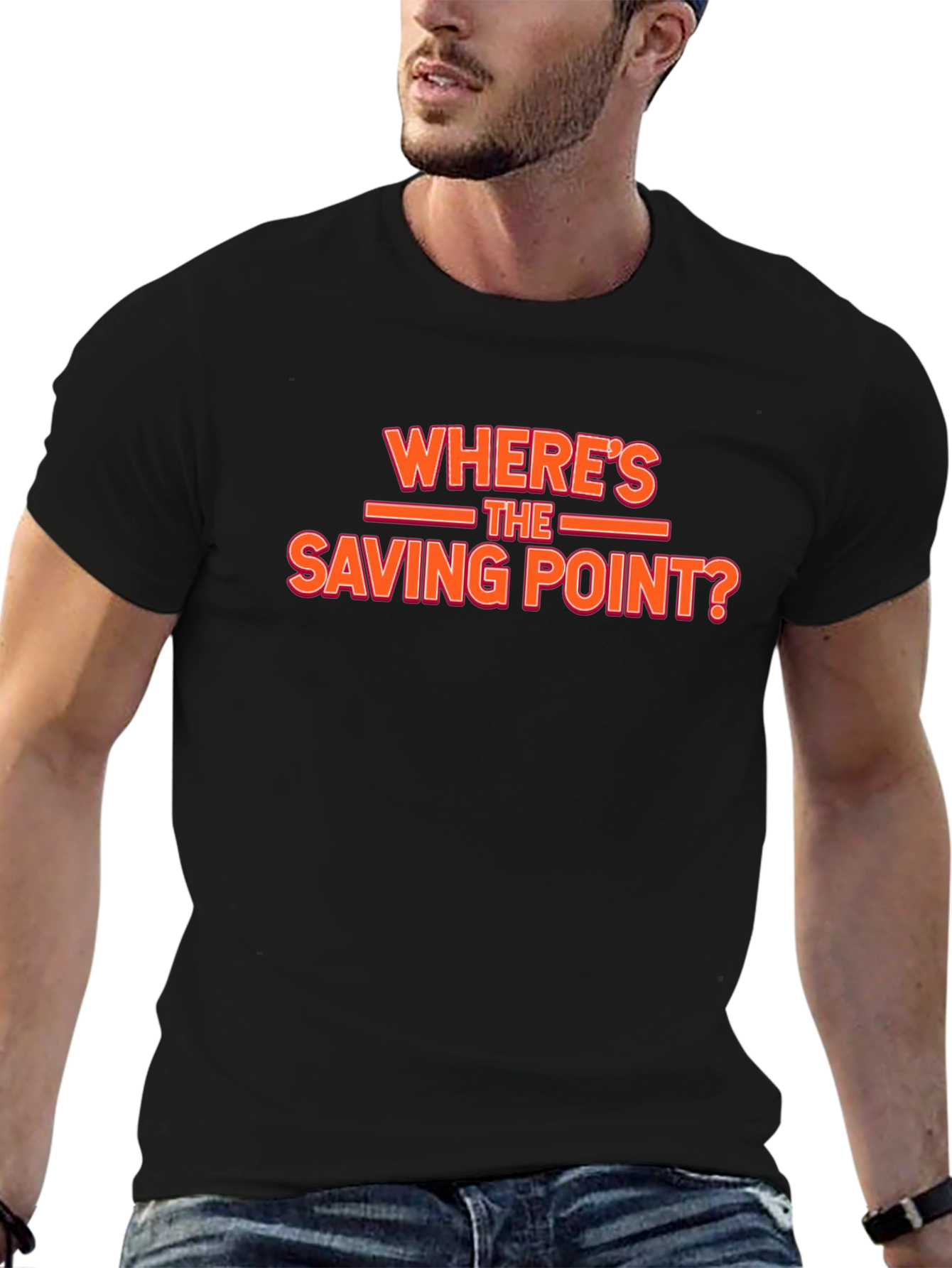 Wheres the Saving Point? Graphic Tee