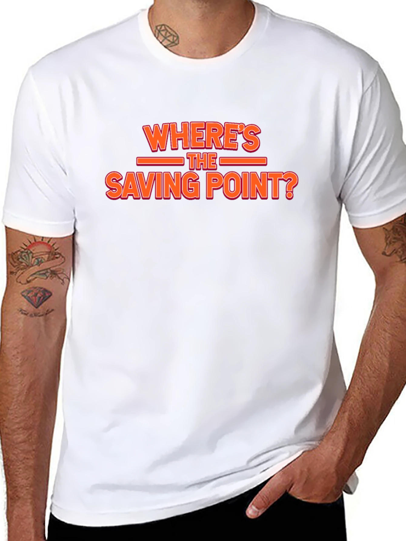 Wheres the Saving Point? Graphic Tee