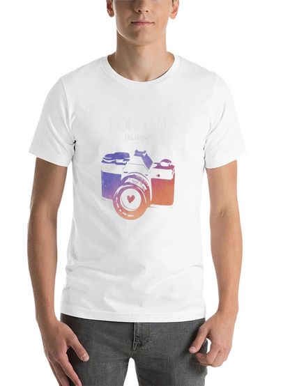 Norman Oklahoma Camera Graphic T-Shirt