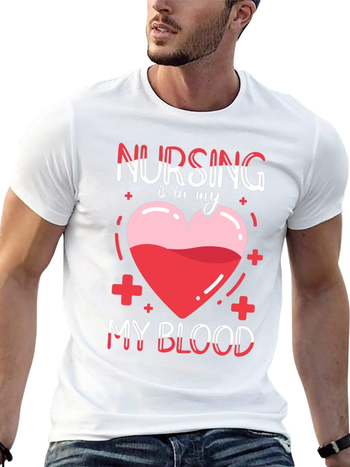 Nursing is in My Blood T-Shirt