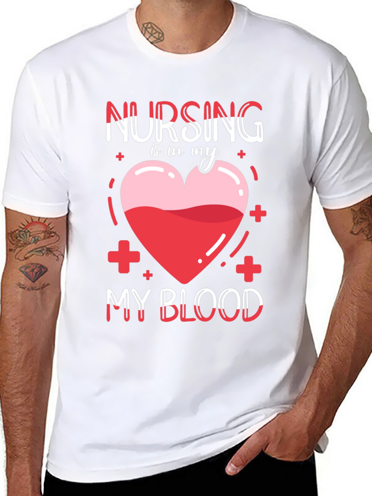 Nursing is in My Blood T-Shirt