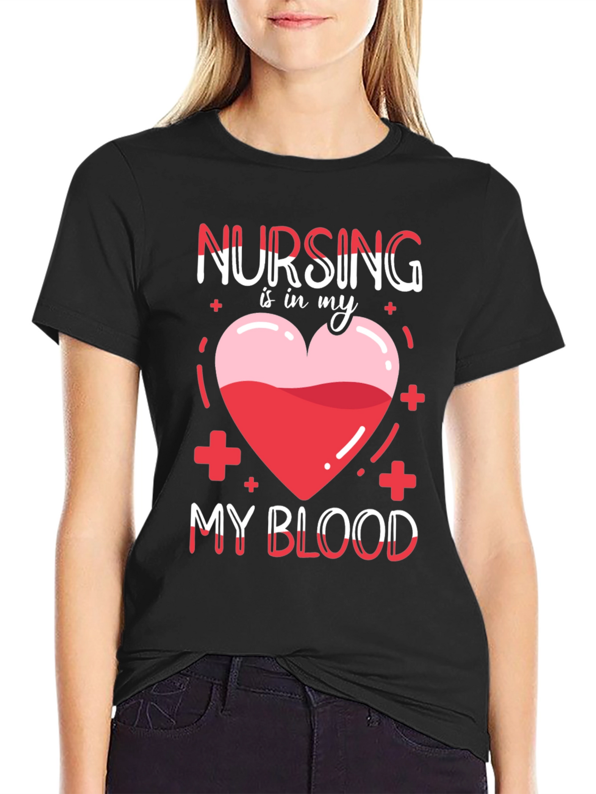 Nursing is in My Blood T-Shirt