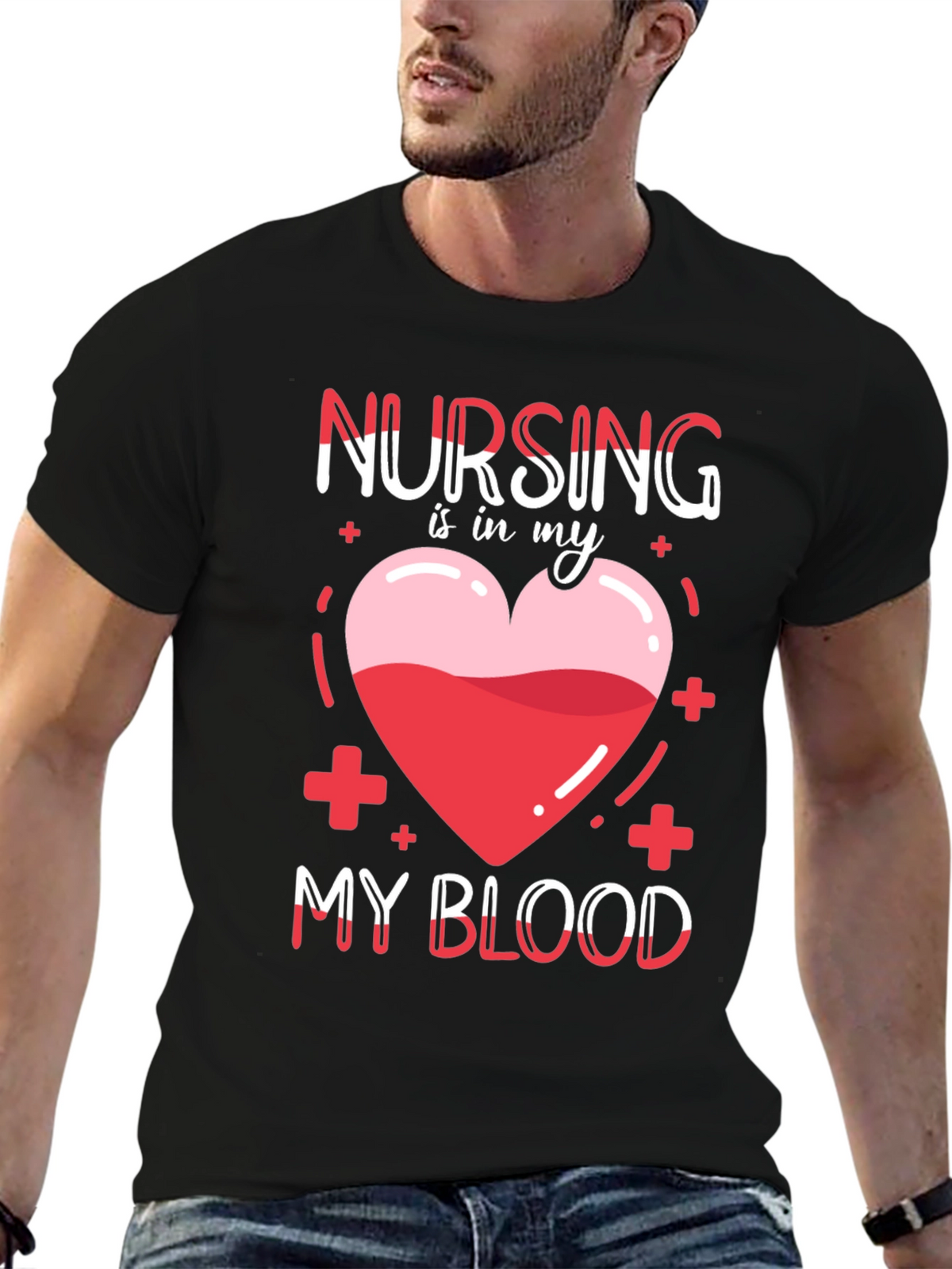 Nursing is in My Blood T-Shirt