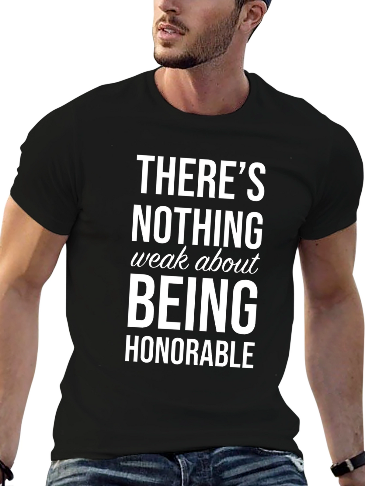 Honorable Graphic T-Shirt - Inspiring Message