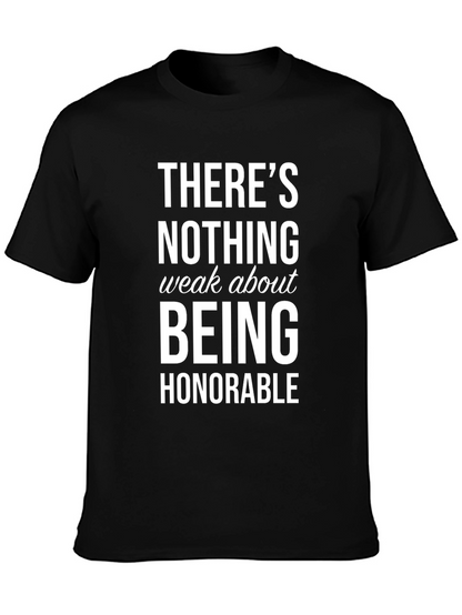 Honorable Graphic T-Shirt - Inspiring Message