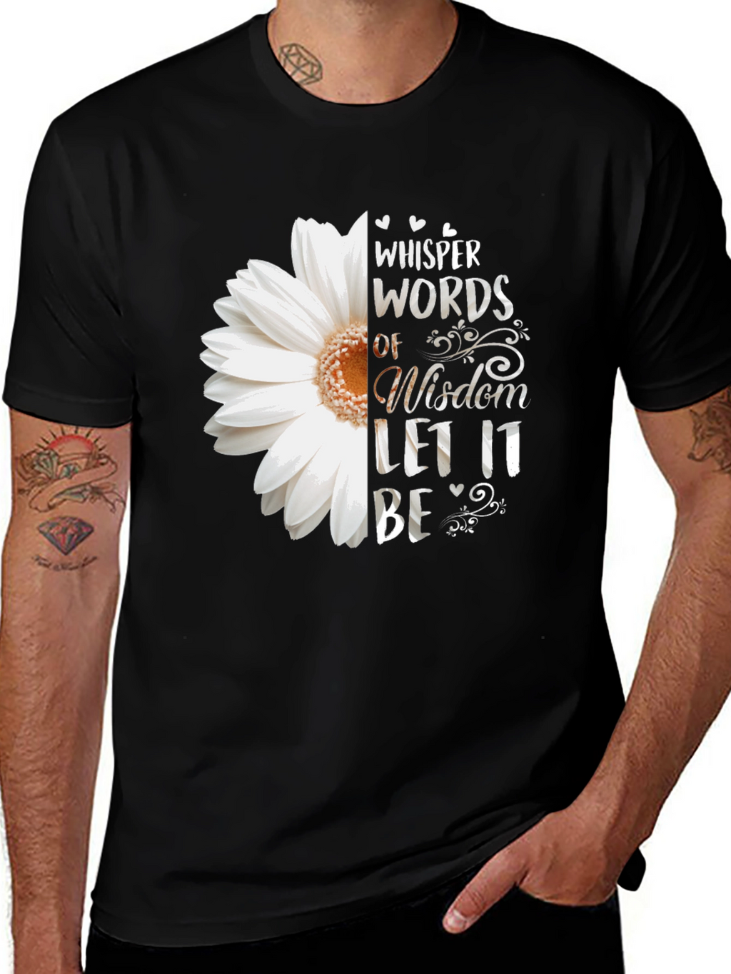 Wisdom Flower T-Shirt - Comfort and Style