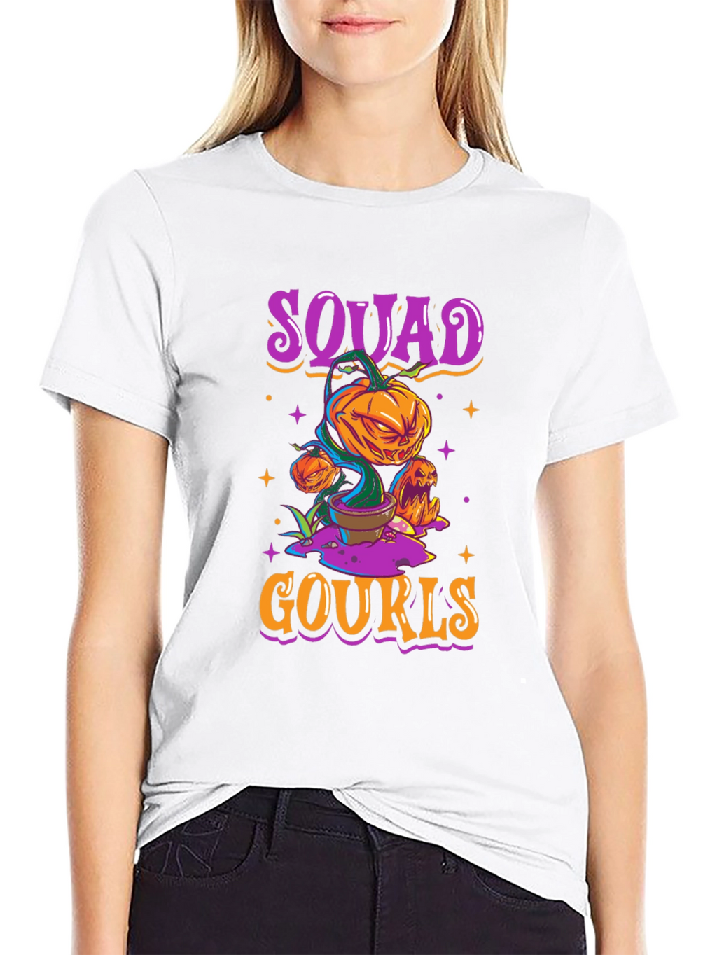 Squad Ghouls Halloween Graphic Tee