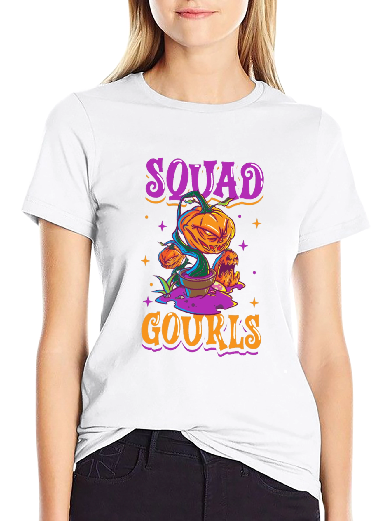 Squad Ghouls Halloween Graphic Tee